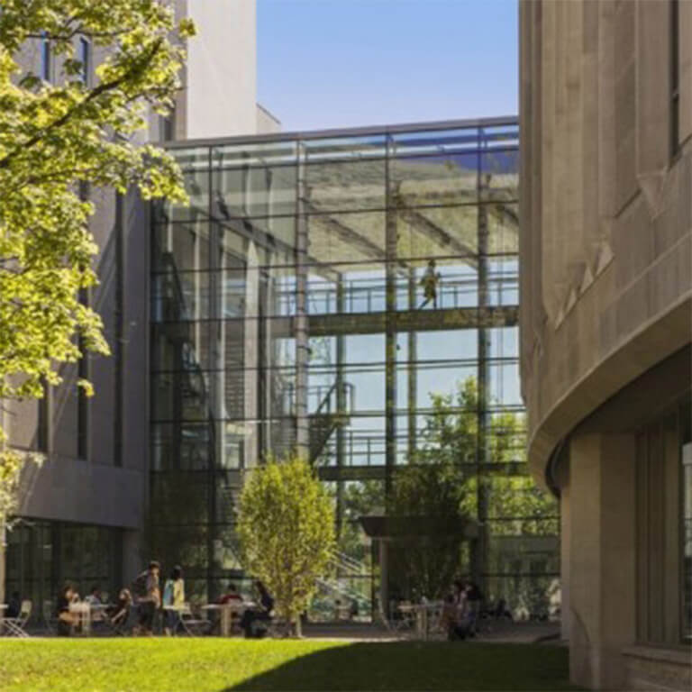 Springtime at GISB in Indiana University