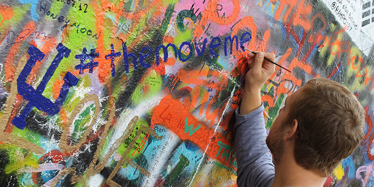 Study abroad painting